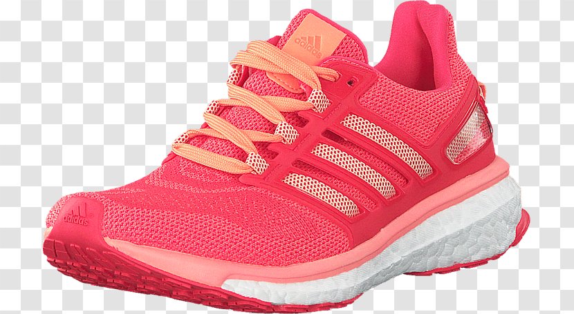 Sneakers Shoe Adidas Red Pink - Cross Training - Glowing Halo Transparent PNG