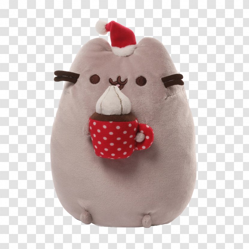 Pusheen Stuffed Animals & Cuddly Toys Gund Christmas - Holiday Transparent PNG