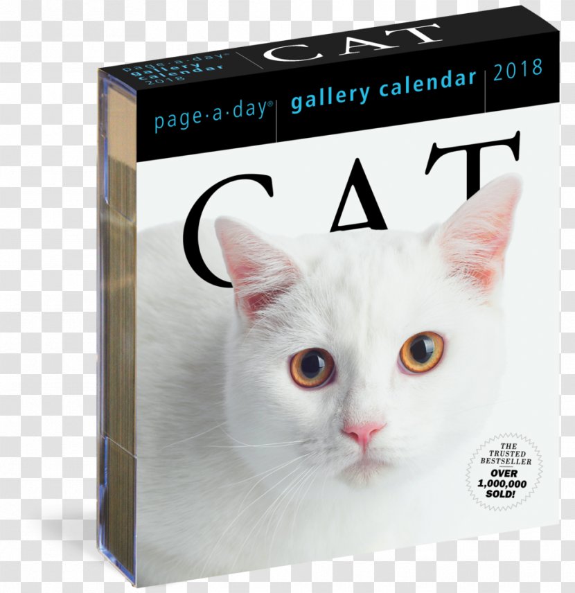 Cat Calendar 0 Art Museum Workman Publishing Company - 2019 Transparent PNG