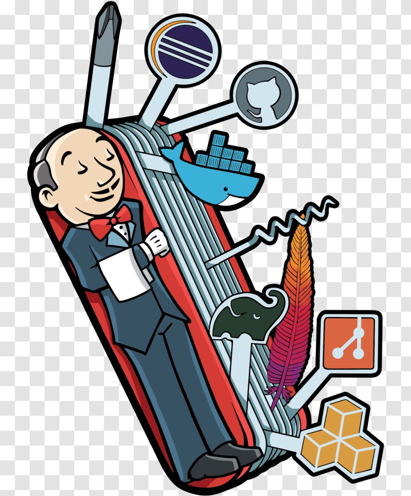 Jenkins Cartoon - Computer Software - Playing Sports Transparent PNG