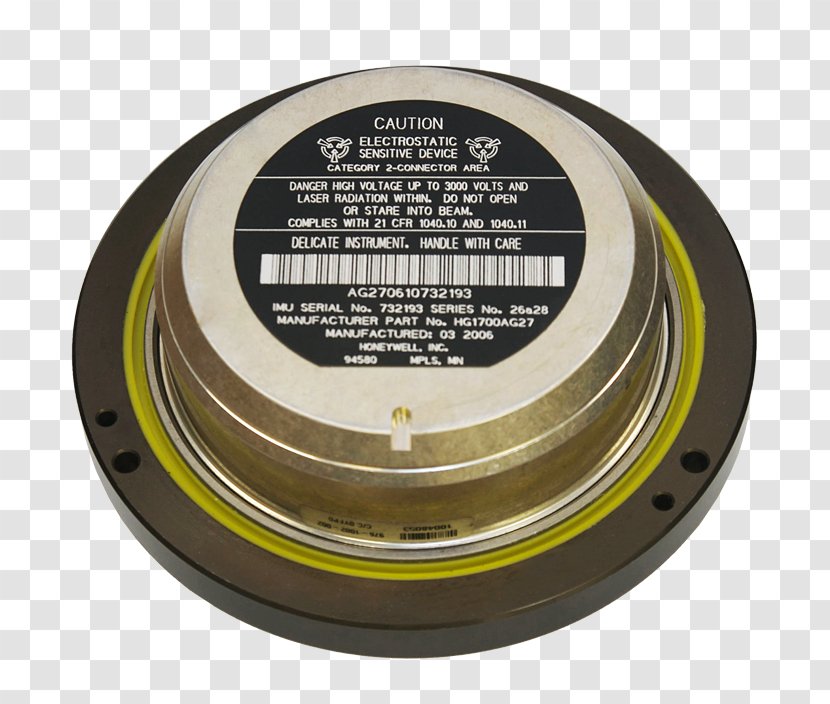 Ring Laser Gyroscope Inertial Measurement Unit Navigation System Accelerometer - Honeywell - Satellite Transparent PNG