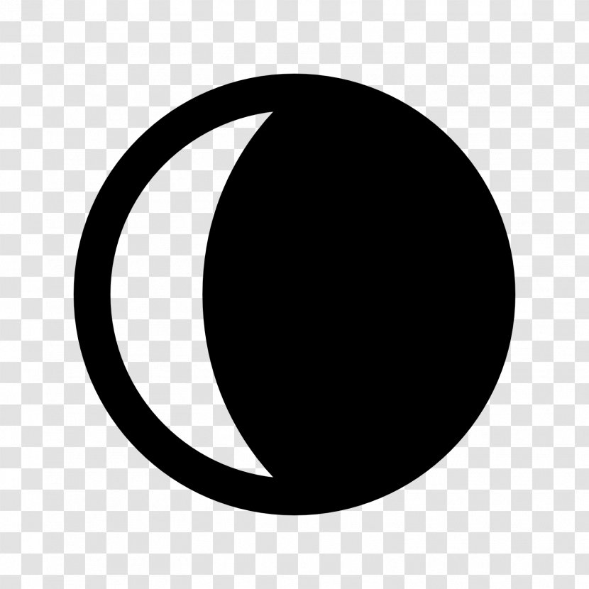 Lunar Phase Moon Crescent Symbol Clip Art Transparent PNG