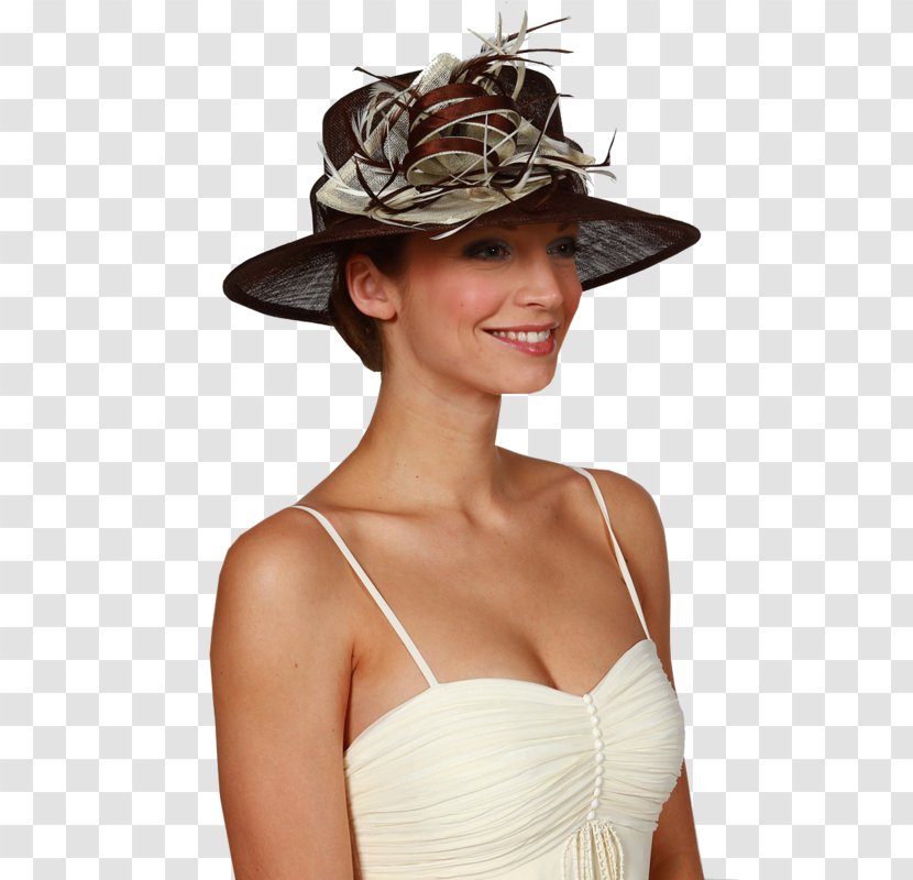 Sun Hat Woman Female - Silhouette Transparent PNG
