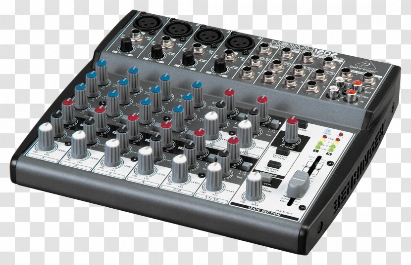 Audio Mixers Behringer Xenyx 1202FX - Electronics - X1204usb Transparent PNG