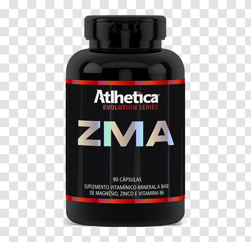 Dietary Supplement Atlhetica Nutrition ZMA 90 Cápsulas Food - Flavor - Nutritious Transparent PNG