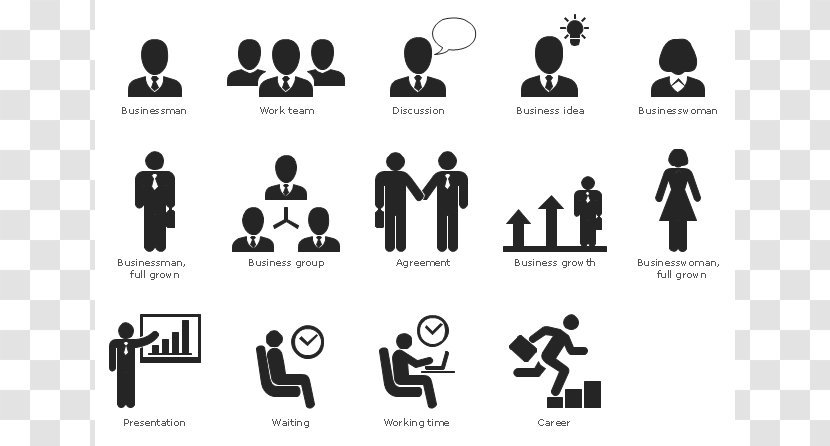 Infographic Pictogram Business Communication Clip Art - Cliparts Transparent PNG