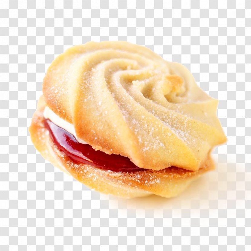 Danish Pastry Viennese Whirls Biscuit Torte Cake - American Food Transparent PNG