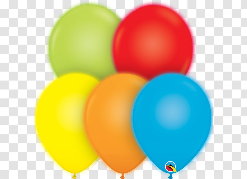 Toy Balloon Party Helium Light-emitting Diode - Color Transparent PNG