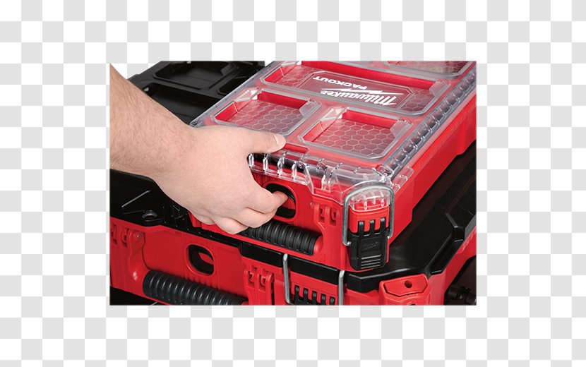 Milwaukee 22 In. Packout Modular Tool Box Storage System Electric Corporation Organizer 48-22 - Organization - Sculpey Transparent PNG