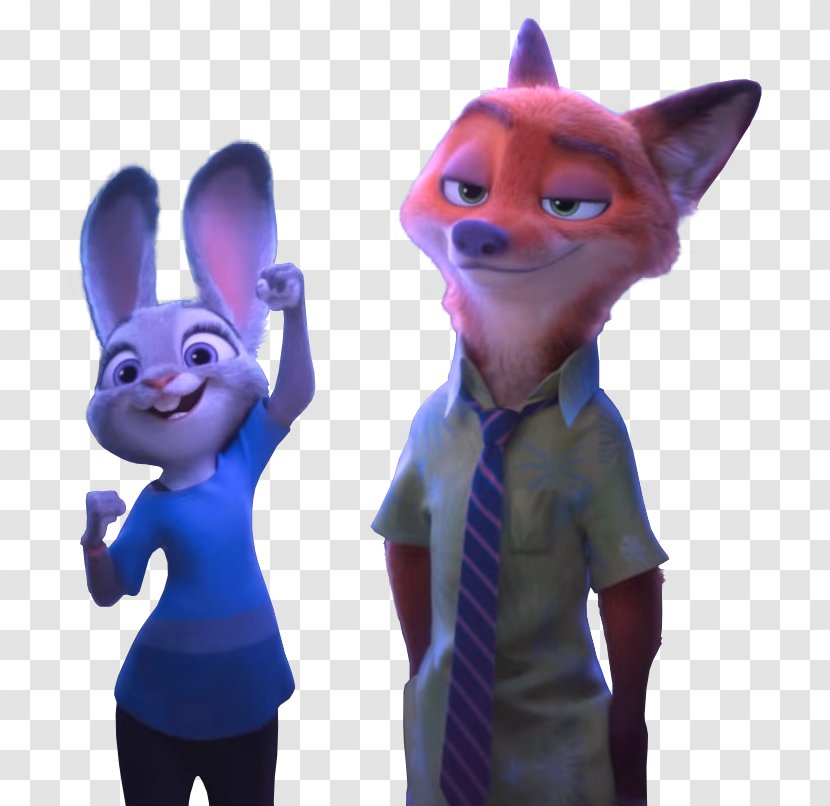 YouTube Lt. Judy Hopps Nick Wilde Animation - Zootopia - Cute Teeth Vector Transparent PNG