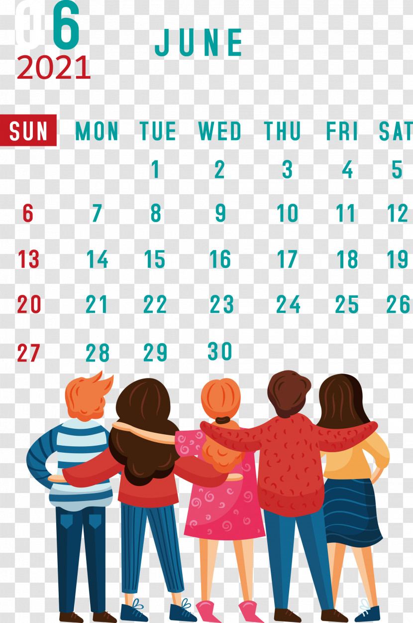 June 2021 Calendar 2021 Calendar June 2021 Printable Calendar Transparent PNG