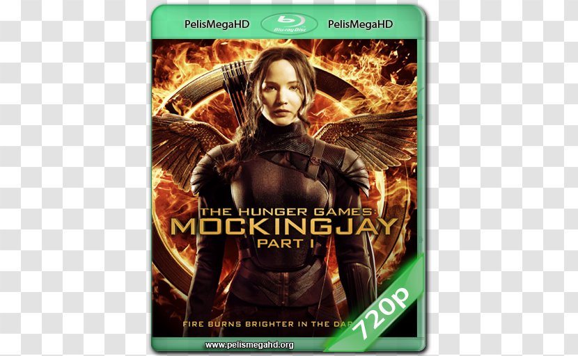 Mockingjay Blu-ray Disc Katniss Everdeen The Hunger Games Digital Copy - Woody Harrelson - Film Transparent PNG