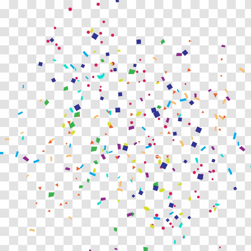 Party Confetti Clip Art Birthday - Unique Happy - Picsart Transparent PNG