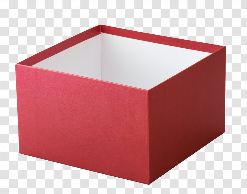 Box Gratis - Red Empty Transparent PNG