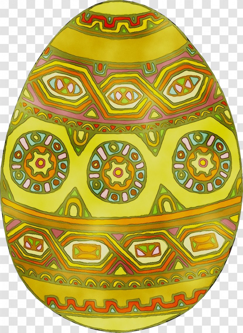 Easter Egg Product Pattern - Yellow Transparent PNG