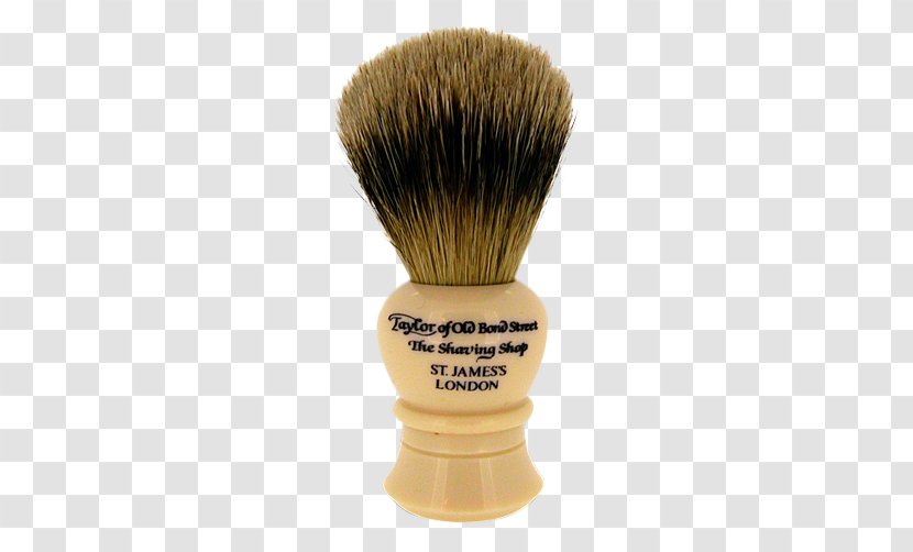 Shave Brush Shaving Cream Taylor Of Old Bond Street - Makeup Brushes - Hair Transparent PNG