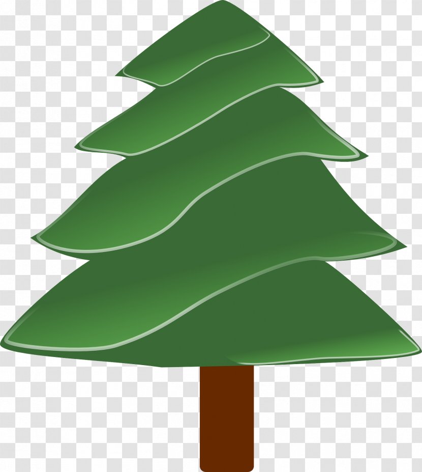 Fraser Fir Balsam Pine Evergreen Clip Art - Green - Undecorated Christmas Tree Transparent PNG