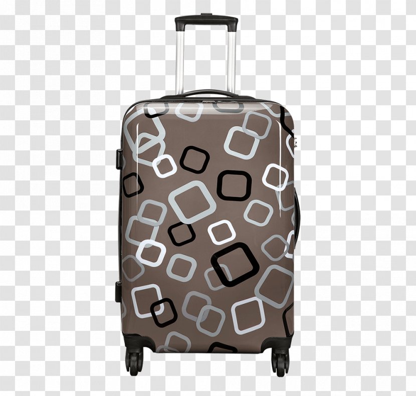 Hand Luggage Bag Pattern - Brown Transparent PNG