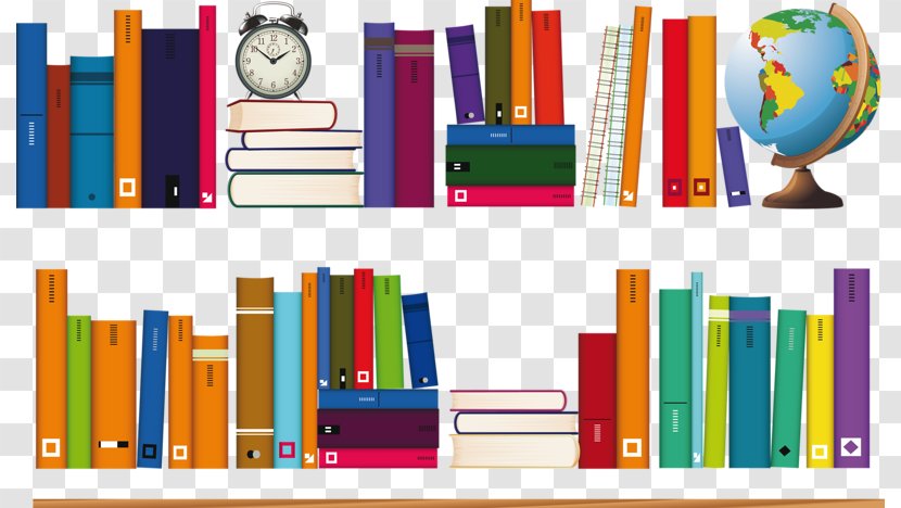 Book - Play - A Row Of Books Transparent PNG