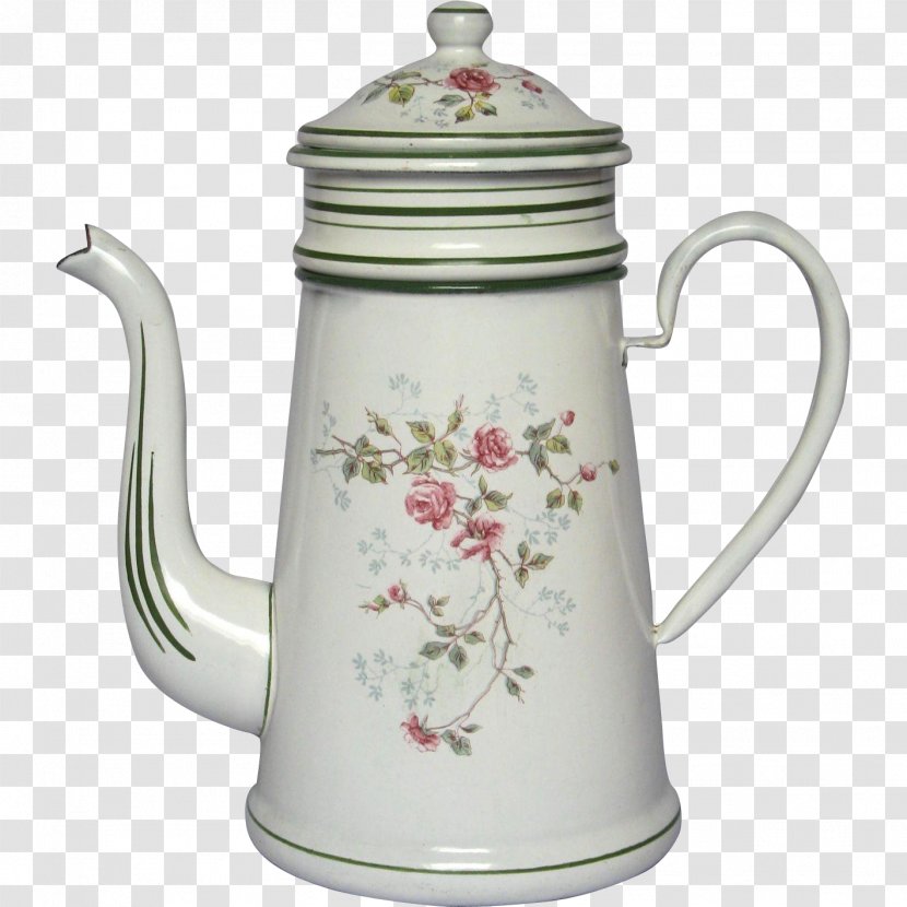 Kettle Mug Ceramic Lid Pitcher - Teapot Transparent PNG