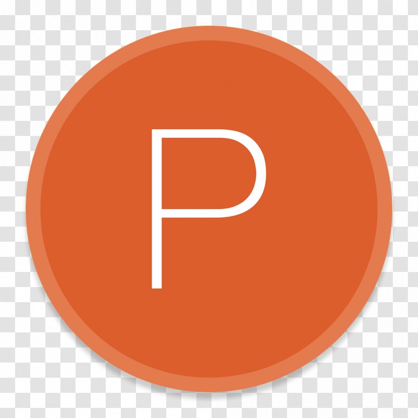 Symbol Trademark Oval - Orange - Microsoft Office PowerPoint Transparent PNG