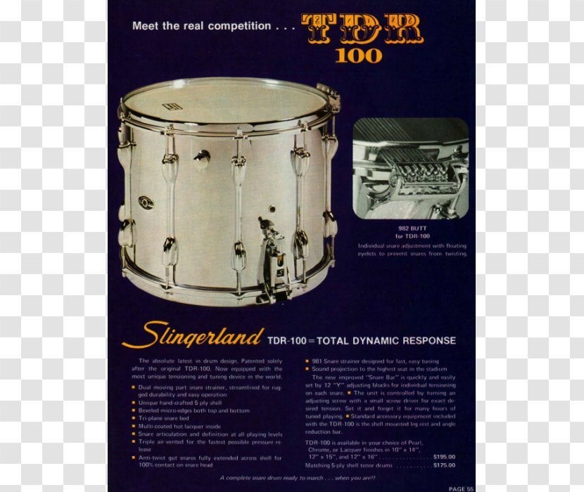 Tom-Toms Snare Drums Timbales Marching Percussion Bass - Drumhead - Drum Transparent PNG