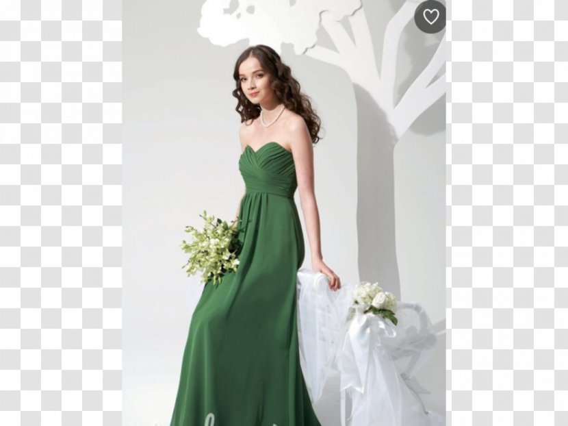 Wedding Dress Bridesmaid Formal Wear - Watercolor - Jasmin Flower Transparent PNG