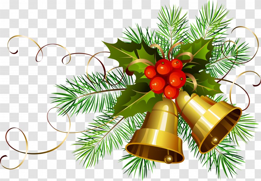 Christmas Tree Decoration Clip Art - Jingle Bell Transparent PNG