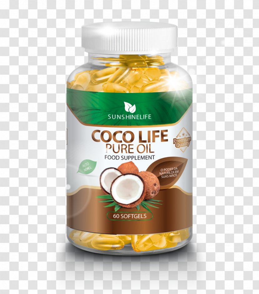 Óleo De Coco 1.000mg Avocado Oil Product Fatty Acid - Coconut - Sunshine Baiyun Transparent PNG