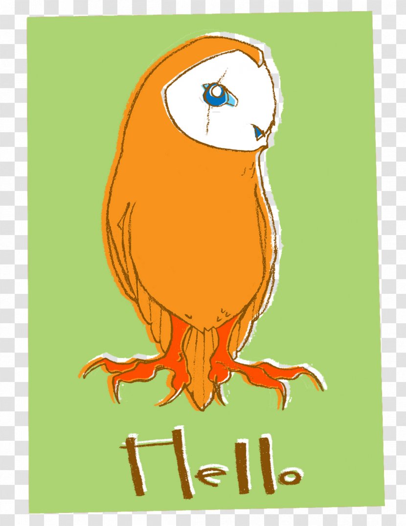 Owl Illustration Clip Art Beak Bird - Fauna Transparent PNG