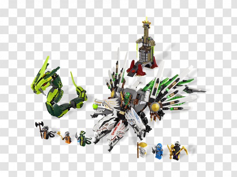 LEGO 9450 NINJAGO Epic Dragon Battle Lloyd Garmadon Lego Ninjago Toy - Block Transparent PNG