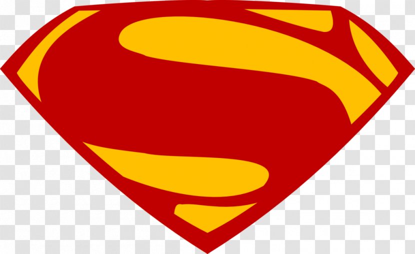 Superman Logo Batman - Yellow - Blank Transparent PNG