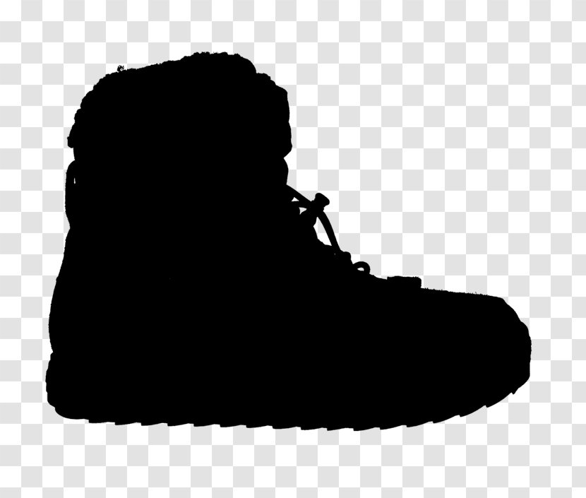 Shoe Walking Clip Art Silhouette Black M - White Transparent PNG