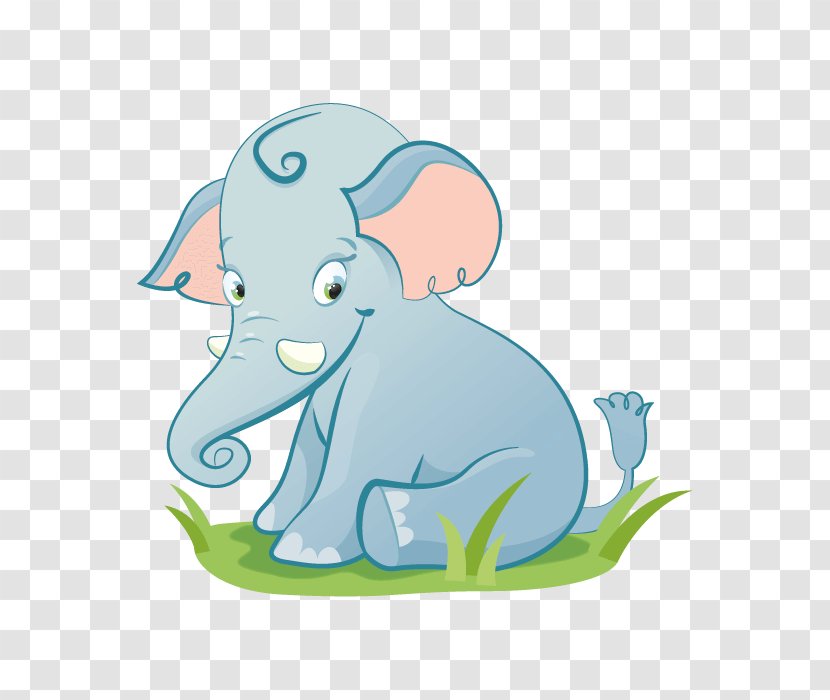 Indian Elephant African Letter Sticker Clip Art - Organism - Child Transparent PNG