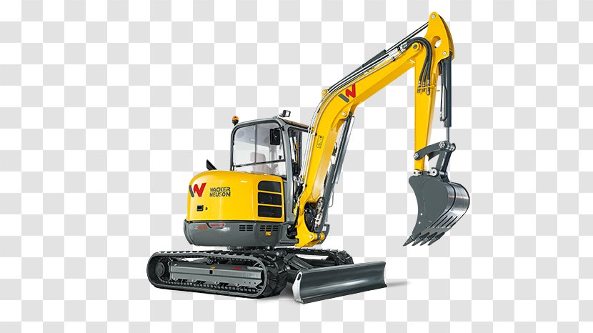 Compact Excavator Heavy Machinery Wacker Neuson Agricultural - Architectural Engineering Transparent PNG