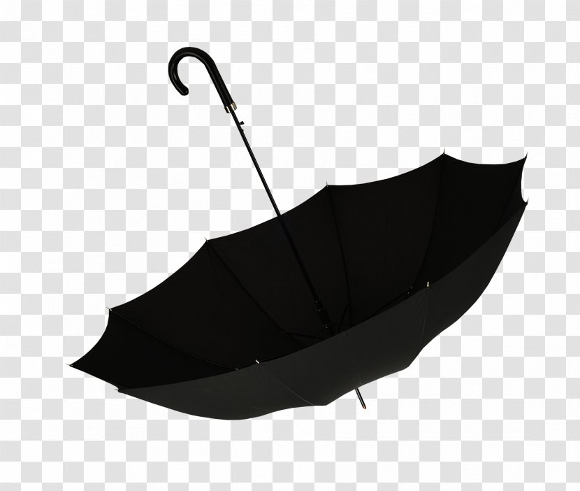 Black Designer Pattern - And White - Umbrella Transparent PNG