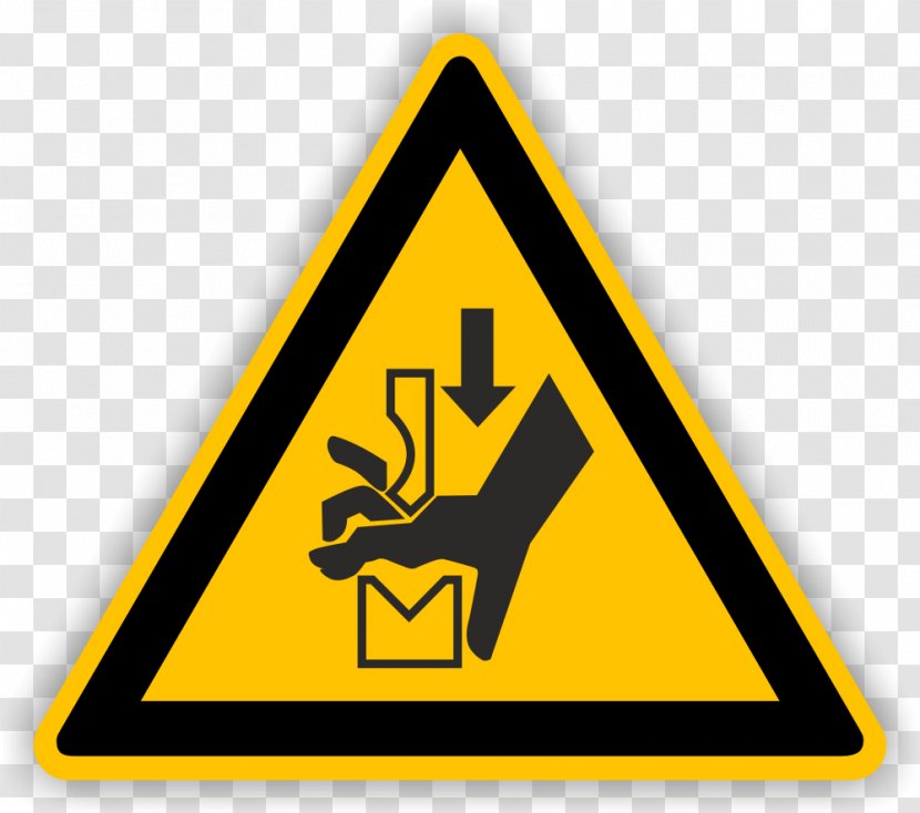 Hazard Warning Sign Hand Injury Transparent PNG