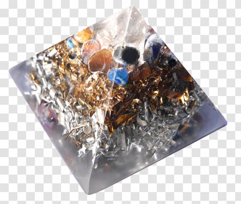 Orgone Crystal Energy Peace Quartz - Gemstone - Pyramid Transparent PNG