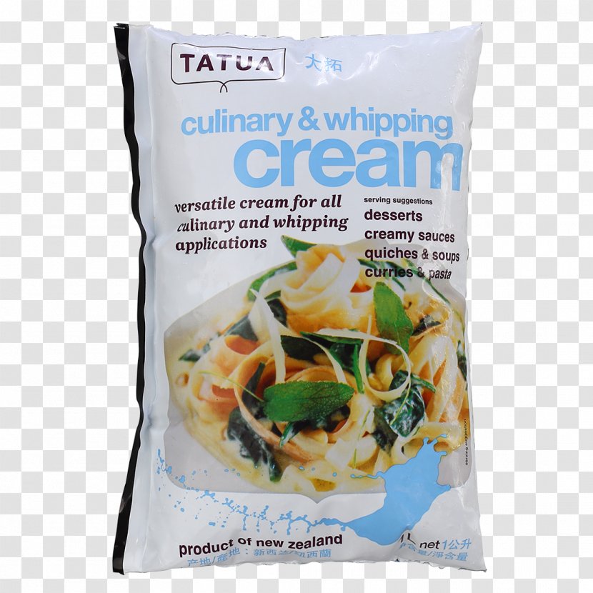Ice Cream Ingredient Tatua Dairy Company Food - Cooking - Whip Transparent PNG