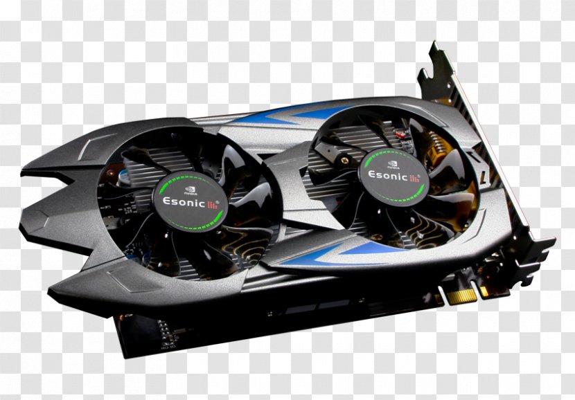 Graphics Cards & Video Adapters Laptop NVIDIA GeForce GTX 750 Ti Computer System Cooling Parts Radeon - Card Transparent PNG