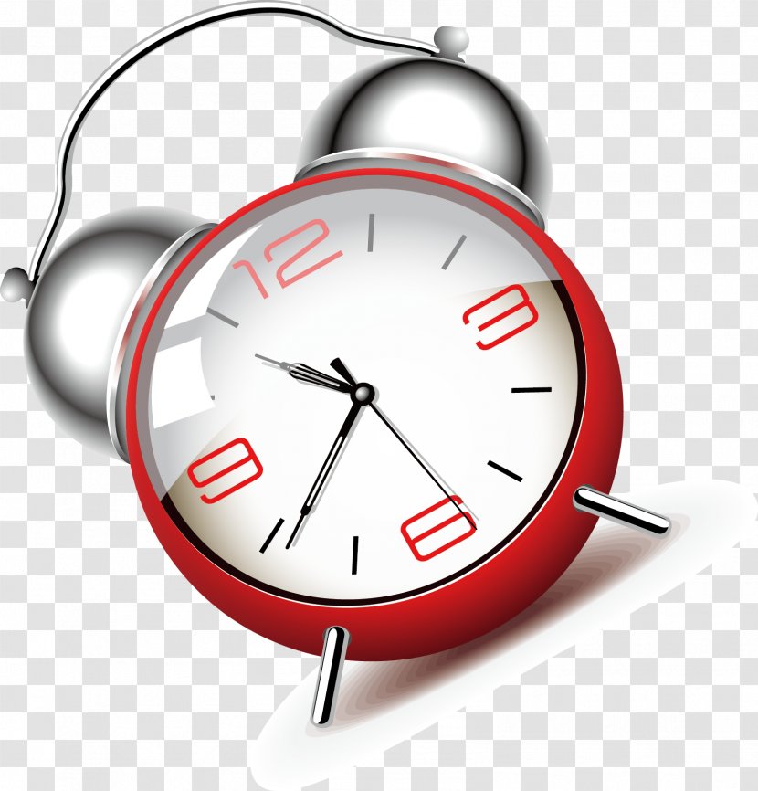 Alarm Clock - Brand - Red Elements Transparent PNG