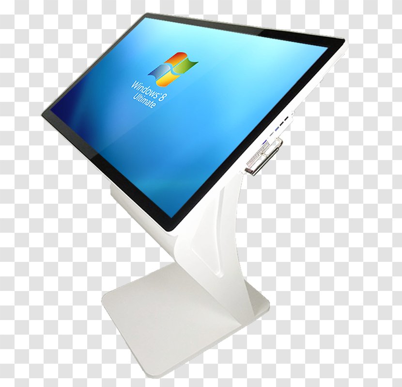 Computer Monitors Monitor Accessory Multimedia - Electronic Device - Interactive Kiosk Transparent PNG
