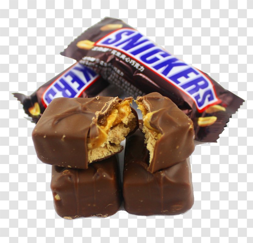 Fudge Chocolate Bar Snickers - Flavor - Snack Foods Transparent PNG