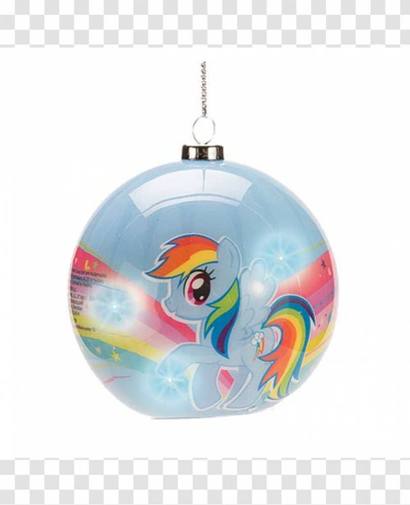 Rainbow Dash Christmas Ornament Day My Little Pony: Friendship Is Magic - Led Balloon Transparent PNG