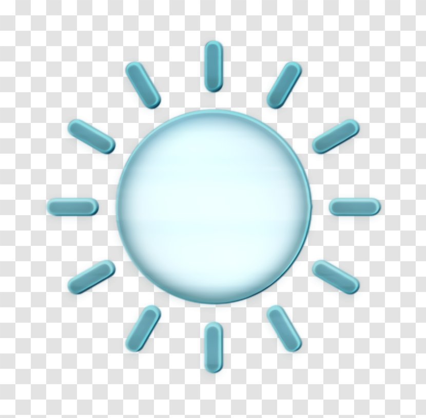 Sun Icon Sunny Temperature - Symmetry - Technology Transparent PNG