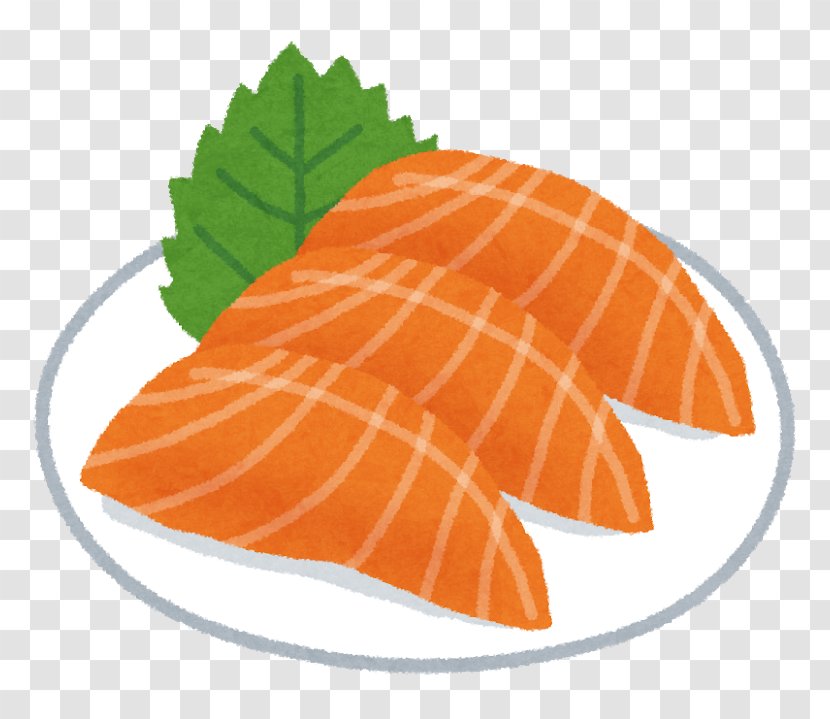 Sashimi Sushi Smoked Salmon Chum Food - Eating Transparent PNG