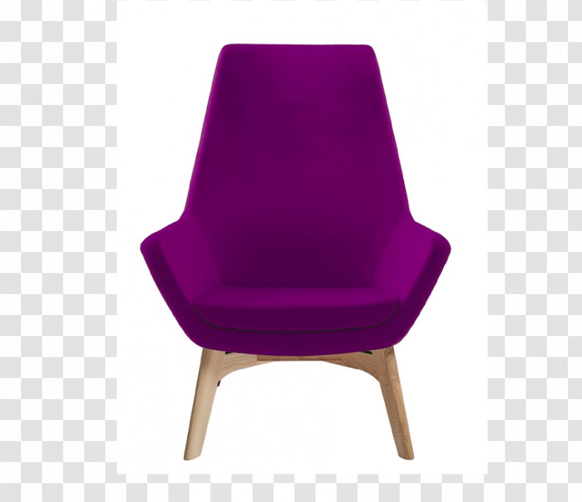 Chair Plastic - Magenta Transparent PNG