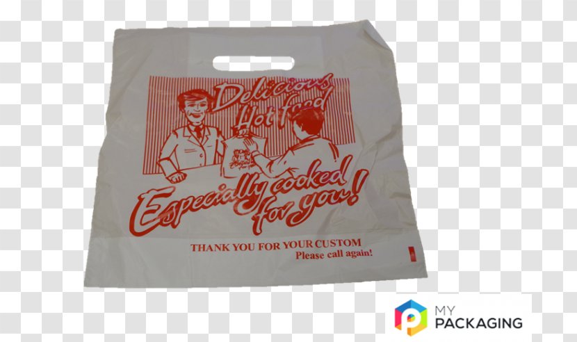 Plastic Bag Brand Font - Packing Transparent PNG