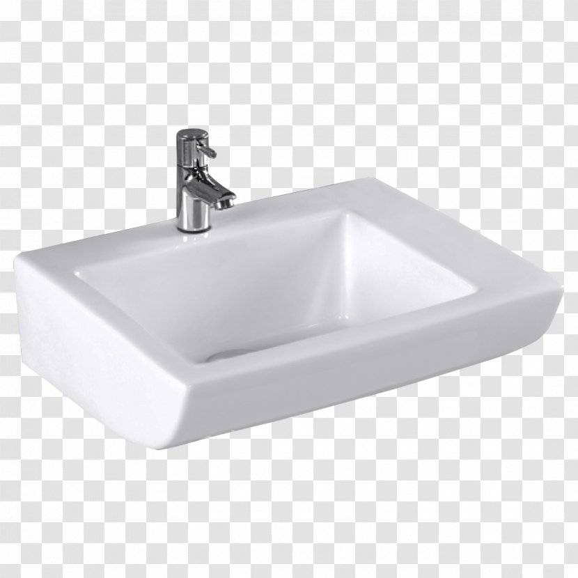 Kitchen Sink Ceramic Bathroom Product - Wash Basin Transparent PNG