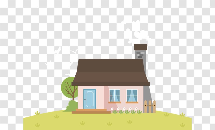 Greeting Card - Christmas - House With A Garden Transparent PNG